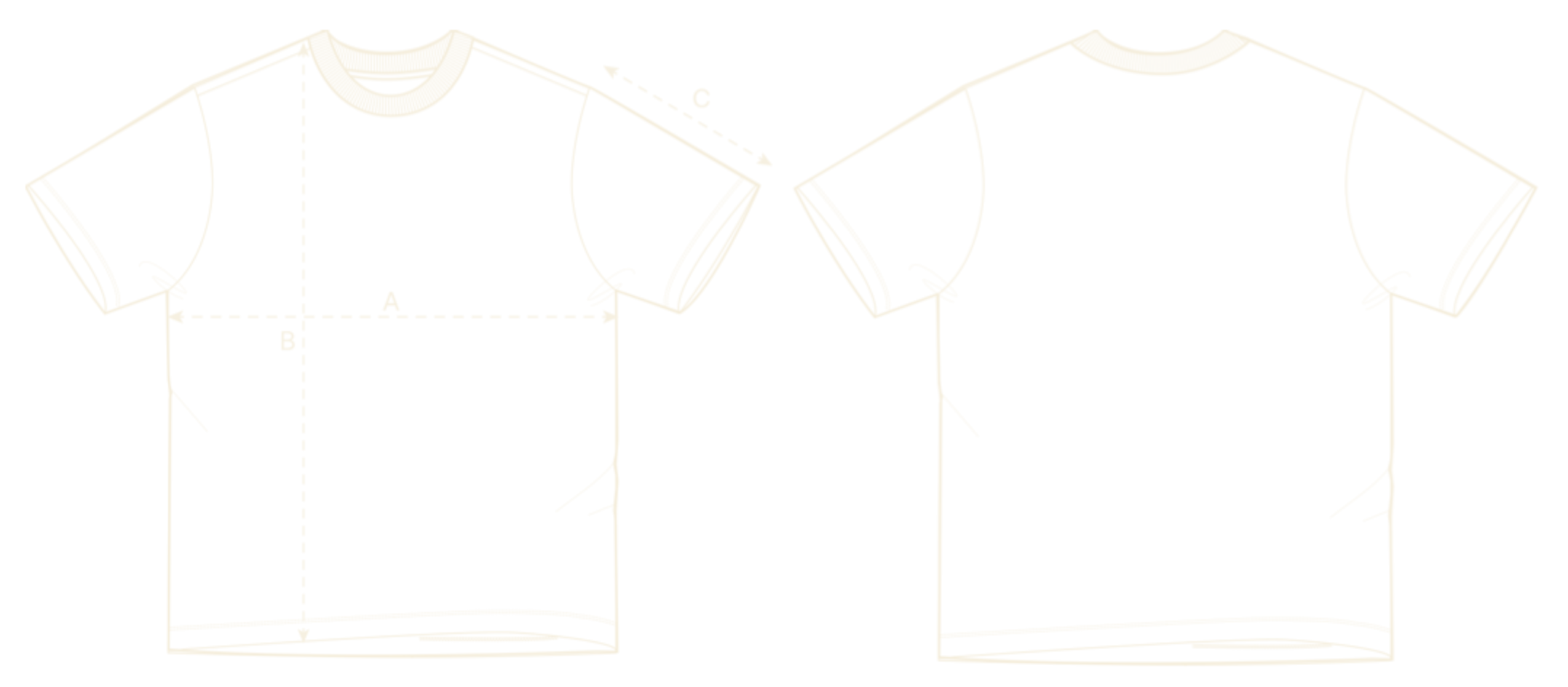 Diagramă tricou cu marcaje A, B și C